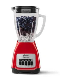 Oster BLSTKAGRPB licuadora 1.5 L Licuadora de cocina Rojo, Función de pulso