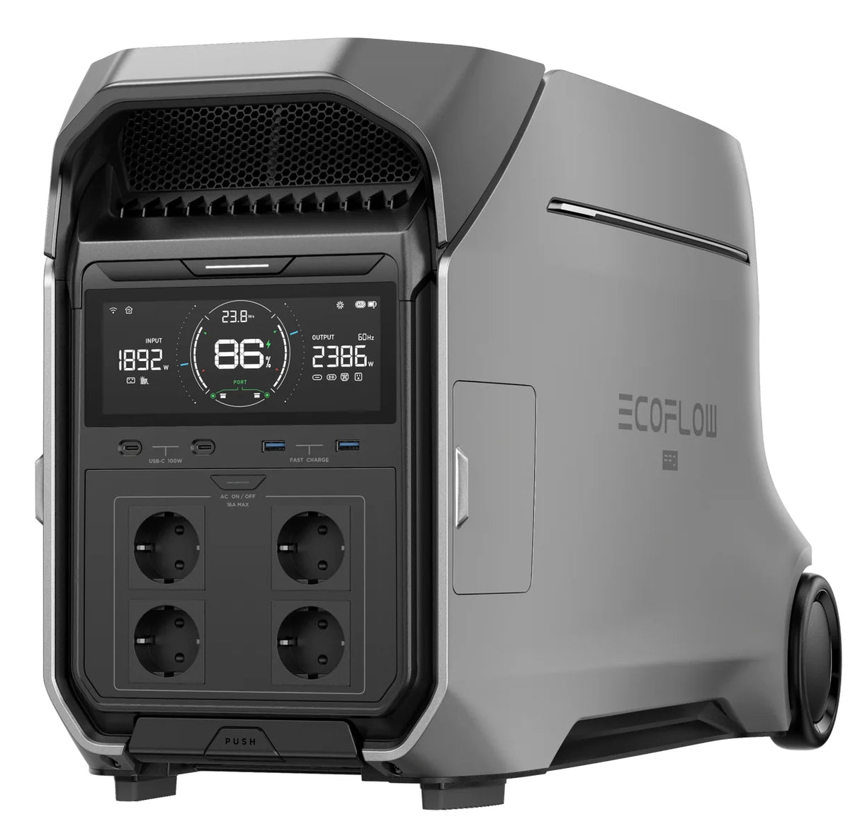 EcoFlow DELTA Pro 3 estación de energía portátil Fosfato de hierro-litio (LiFePo4) 4000 W 51,5 kg