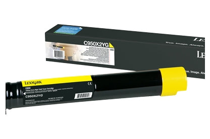 Lexmark C950X2YG cartucho de tóner 1 pieza(s) Original Amarillo, 24000 páginas