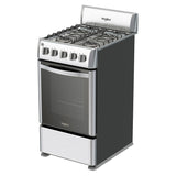 Whirlpool WWR3000S cocina Cocina independiente Gas Encimera de gas Gris