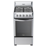 Whirlpool WWR3000S cocina Cocina independiente Gas Encimera de gas Gris