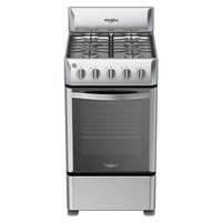 Whirlpool WWR3000S cocina Cocina independiente Gas Encimera de gas Gris