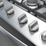 Whirlpool WFR5000D cocina Cocina independiente Gas Encimera de gas Gris