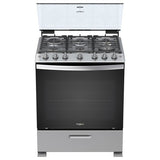 Whirlpool WFR5000D cocina Cocina independiente Gas Encimera de gas Gris