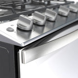 Whirlpool WFR5000D cocina Cocina independiente Gas Encimera de gas Gris