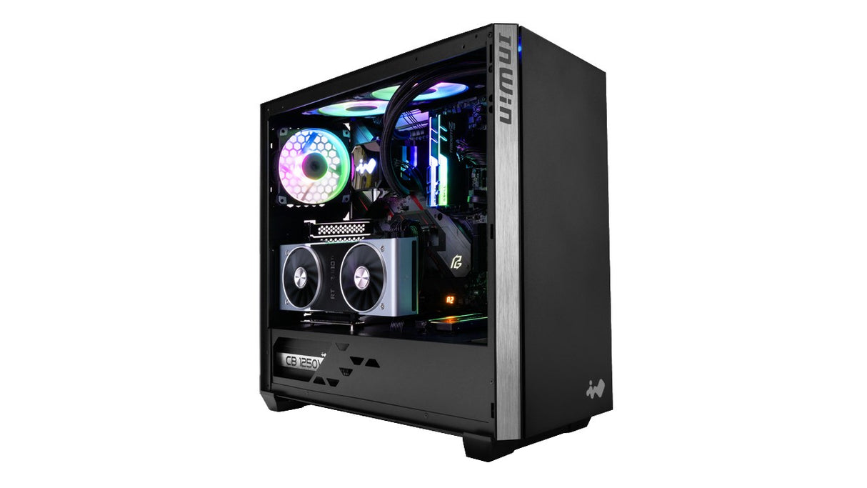 In Win 216 Midi Tower Negro, ATX, EATX, Micro ATX, 216BLK + RISER | Gabinetes de computadora