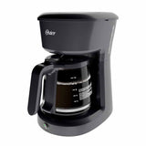 Oster BVSTDCS12B-013 cafetera eléctrica Cafetera por goteo, De café molido, 1000 W, Negro