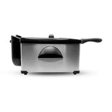 RCA RC-DF303 freidora Sencillo 3 L 1500 W Negro, 115 °C, 190 °C, Giratorio