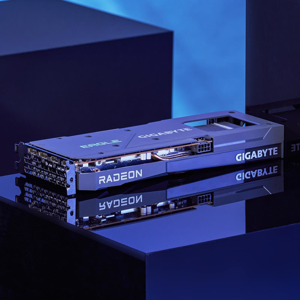 GIGABYTE Radeon RX 6600 XT EAGLE 8G tarjetas gráficas AMD Radeon RX 6600 XT 7680 x 4320 Pixeles 2048