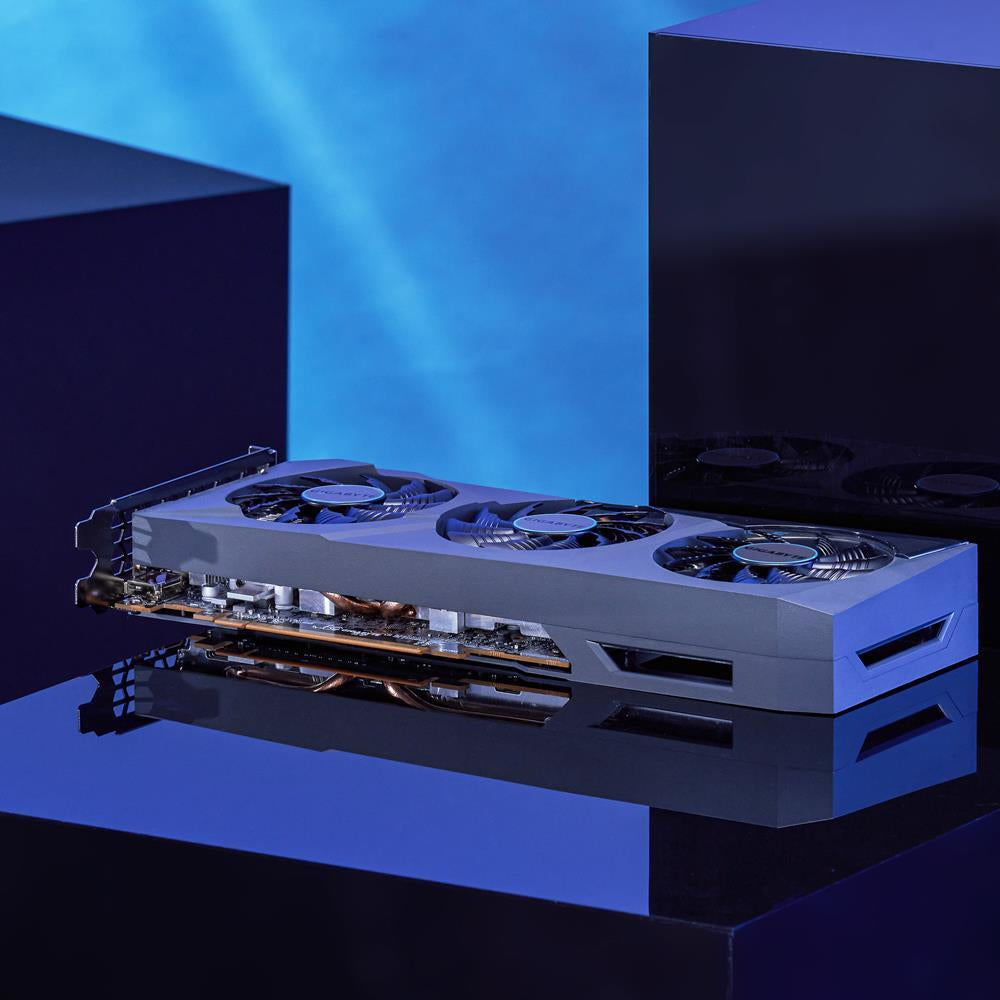 GIGABYTE Radeon RX 6600 XT EAGLE 8G tarjetas gráficas AMD Radeon RX 6600 XT 7680 x 4320 Pixeles 2048