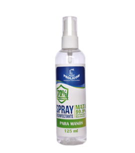 Spray Prolicom Desinfectante Para Manos Con Aroma 125Ml - 367882