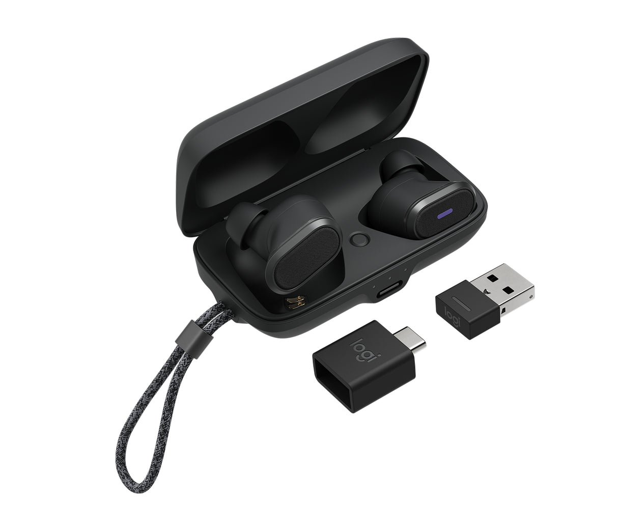 Logitech Zone True Wireless Auriculares Auriculares Dentro de oído Oficina/Centro de llamadas Binaural