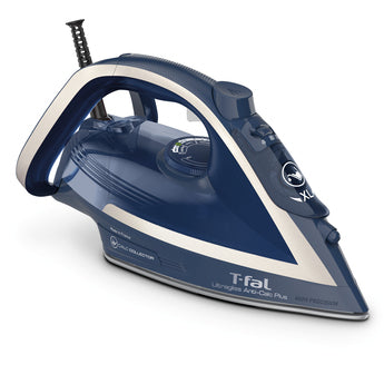 T-Fal FV6843X0 plancha Plancha de vapor en seco 1800 W Azul, Blanco, 180 g/min, 50 g/min