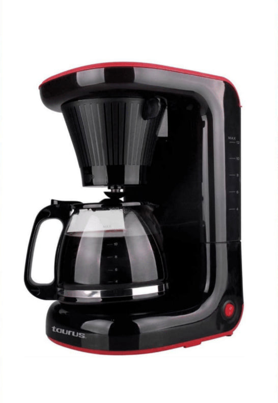 Taurus VELVET cafetera eléctrica Cafetera por goteo 1.2 L, 700 W, Negro