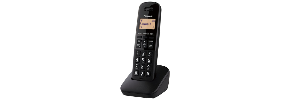 Panasonic KX-TGB310 Teléfono DECT Identificador de llamadas Negro, Rojo, Terminal inalámbrico