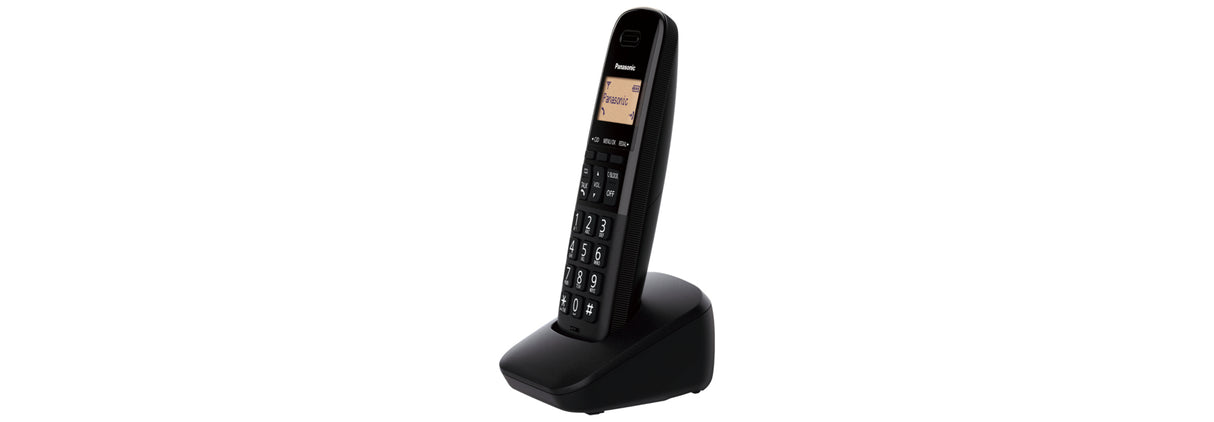 Panasonic KX-TGB310 Teléfono DECT Identificador de llamadas Negro, Rojo, Terminal inalámbrico