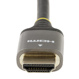 StarTech.com Cable de 3m HDMI 2.0 Certificado Premium - Cable HDMI con Ethernet de Alta Velocidad Ultra HD 4K 60Hz - HDR10, ARC - Cable de Vídeo HDMI UHD - para Monitores UHD - M/M Cable 3 m HDMI tipo A (Estándar) HDMI tipo A (Estándar) Macho