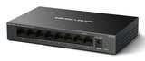 Mercusys MS108GS switch No administrado Gigabit Ethernet (10/100/1000) Negro