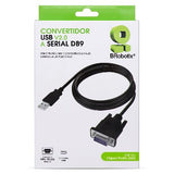 Convertidor USB A Serial DB9M  BROBOTIX 963579