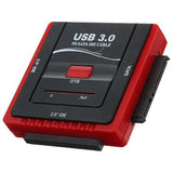 BROBOTIX Convertidor USB V3.0 a IDE/SATA 263809, Compatible con USB 3.0, Soporta SATA III