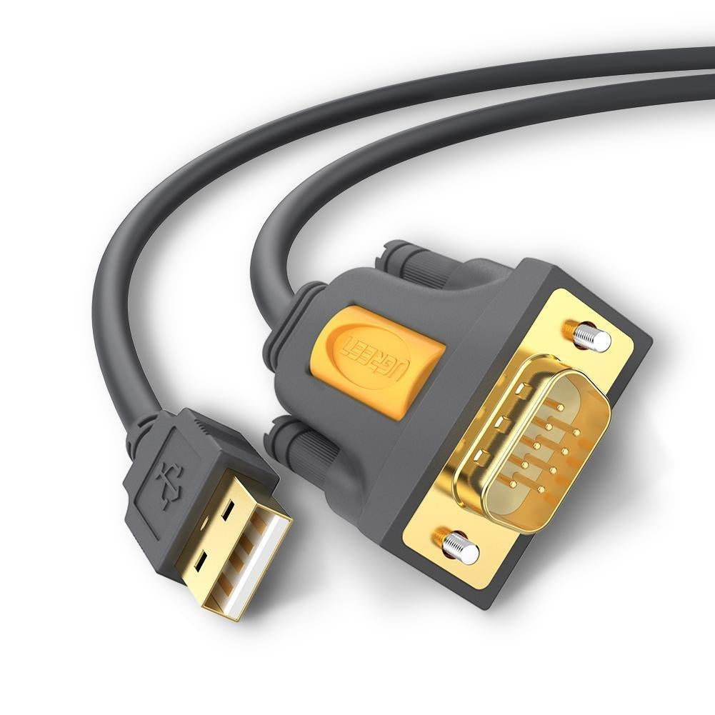 Ugreen 20222 adaptador de cable de vídeo 2 m RS-232 USB tipo A