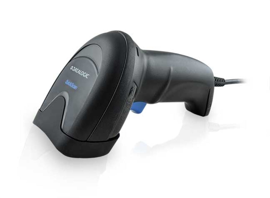 Datalogic QW2520 Lector de código de barras manual 1D/2D Laser Negro, GS1 DataBar, Han Xin, Aztec Code