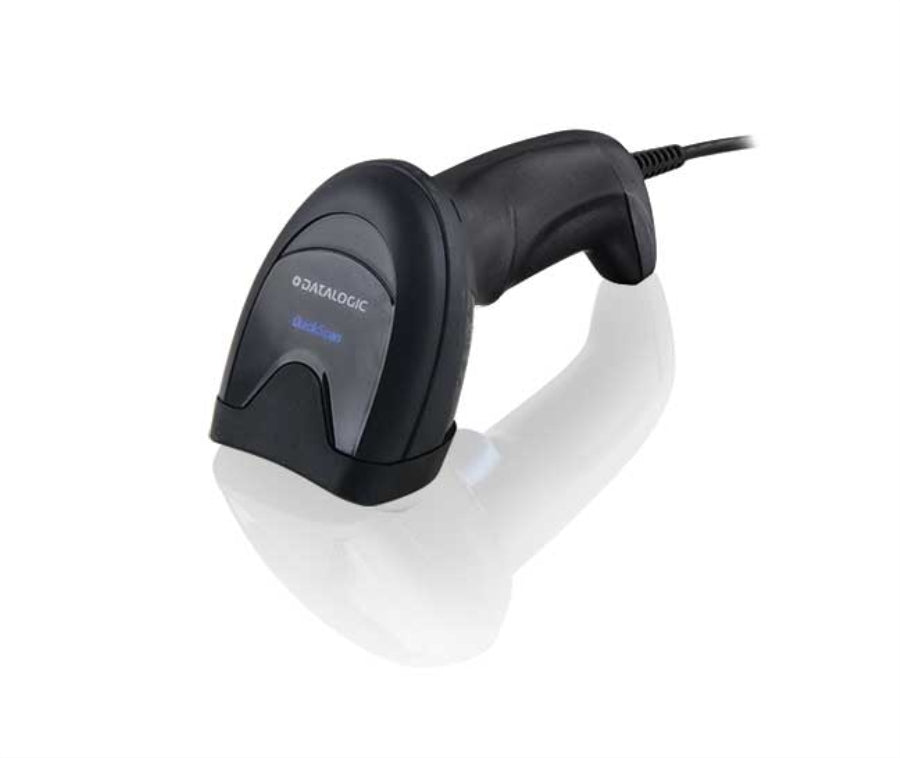 Datalogic QW2520 Lector de código de barras manual 1D/2D Laser Negro, GS1 DataBar, Han Xin, Aztec Code
