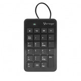 TECLADO NUMERICO KB-106 VORAGO SLIM USB NEGRO