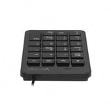 TECLADO NUMERICO KB-106 VORAGO SLIM USB NEGRO