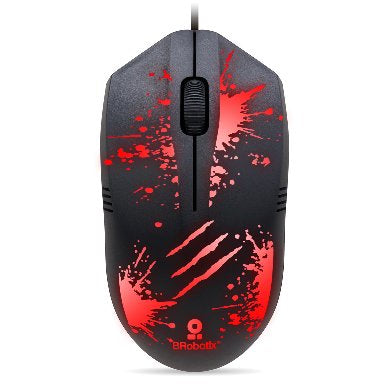 R-Go Tools 263939 Ratones Juego Óptico 1500 DPI