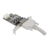 Manhattan Tarjeta Serial PCI Express de 4 puertos, PCIe, VGA, PCIe 2.0
