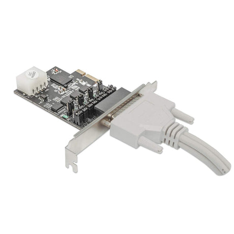 Manhattan Tarjeta Serial PCI Express de 4 puertos, PCIe, VGA, PCIe 2.0