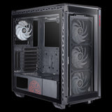 XPG BATTLECRUISER Torre Media Negra carcasas ordenador SPCC Midi Tower PC Negro