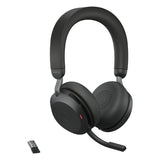 Jabra Evolve2 75 Auriculares Auriculares Diadema Oficina/Centro de llamadas Binaural