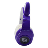 Necnon NBH-07 Auriculares Inalámbrico y alámbrico Diadema Llamadas/Música Bluetooth Púrpura, Blanco