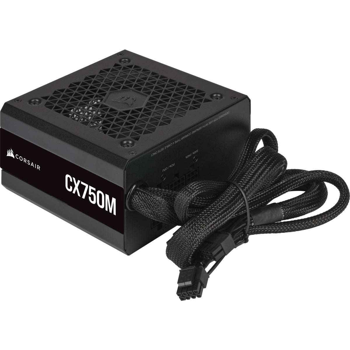 Corsair CX-M CX750M unidad de fuente de alimentación 750 W 24-pines ATX ATX Negro, 100 - 240 V, 130 W, 744 W