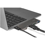 StarTech.com Adaptador Multipuertos USB C para MacBook Pro/Air - Docking Station USB Tipo C a HDMI 4K - con PD de 100W P