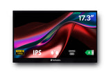 Verbatim 49593 pantalla para PC 43,9 cm (17.3") 1920 x 1080 Pixeles Full HD LCD Pantalla táctil Negro
