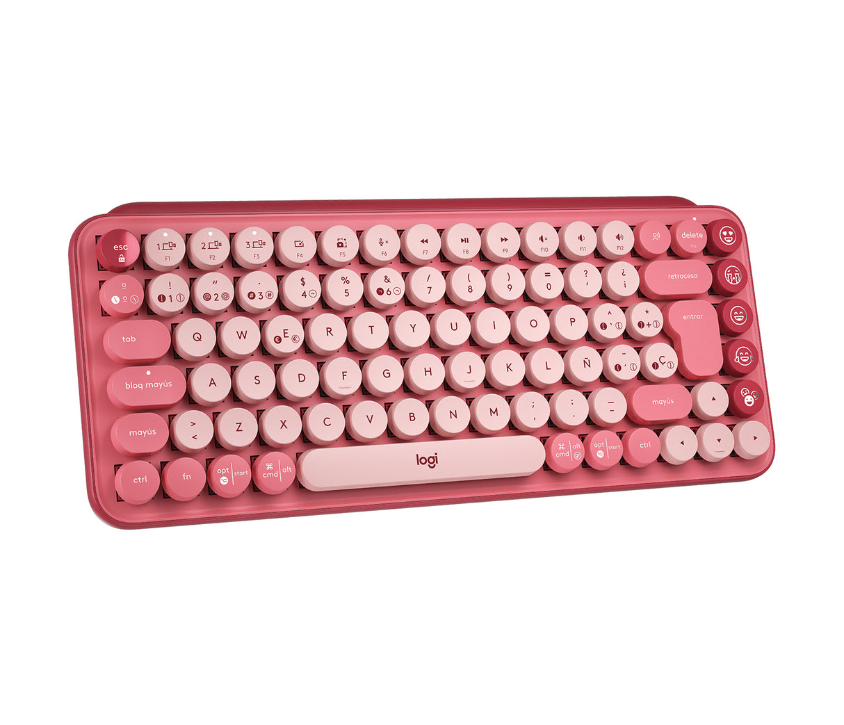 Logitech POP Keys Teclado Universal Inalámbrico Bluetooth Interruptor mecánico