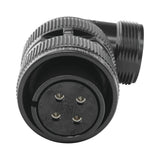Epcom E/MS3108A18-4S conector 1 Negro