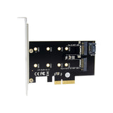 X-Media XM-PEX4-M2MB tarjeta o adaptador de interfaz Interno M.2, PCIe, Masculino, Perfil bajo