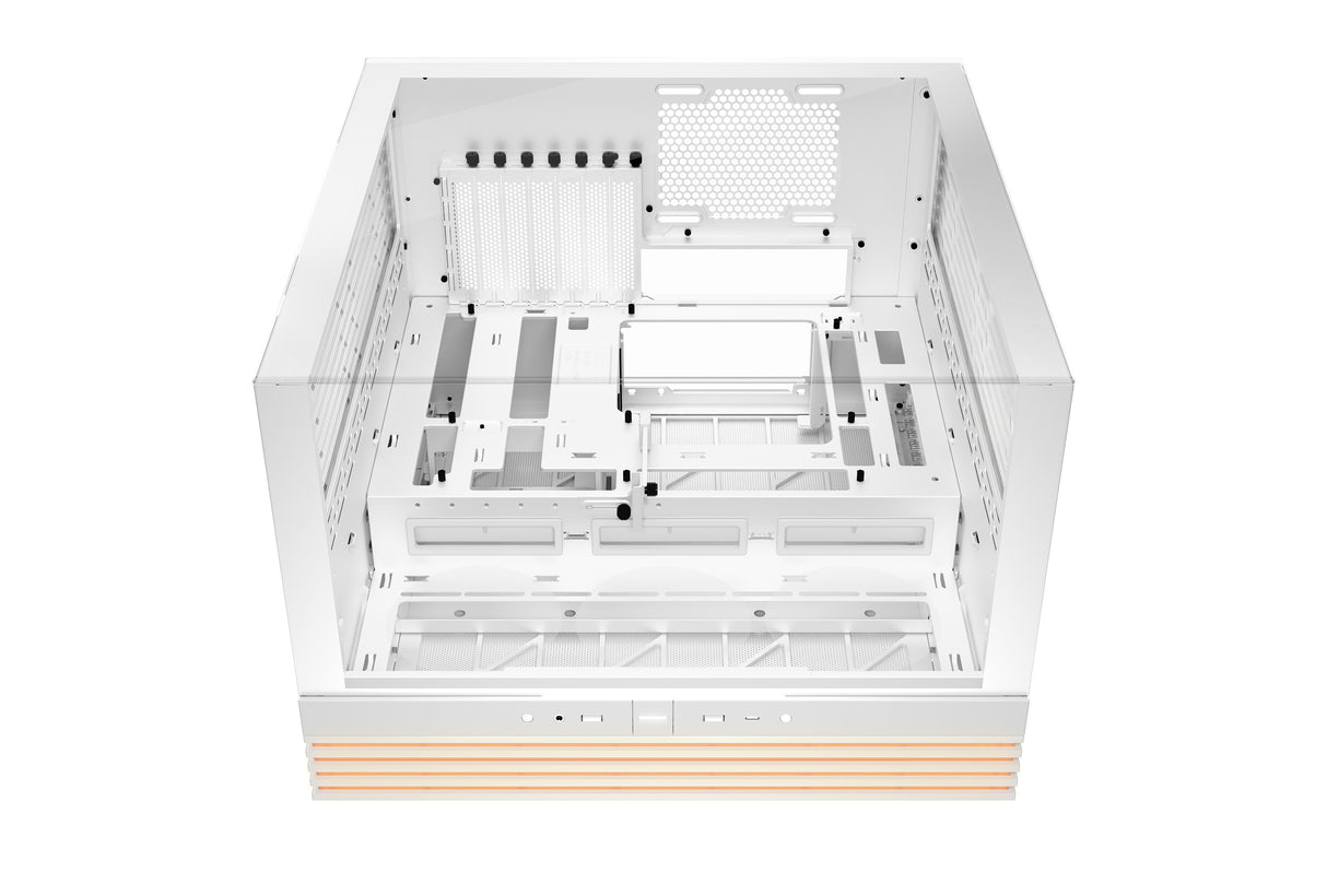 be quiet! LIGHT BASE 600 DX White carcasas ordenador Midi Tower PC Blanco ATX, micro ATX, Mini-ATX