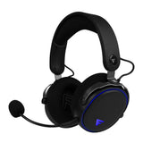 DIADEMA GAME FACTOR HSB600 INALÁMBRICOS, 18 HORAS, TRIPLE CONECTIVIDAD 2.4/BT/TIPO C, MICRÓFONO REMOVIBLE, SURROUND 7.1,
