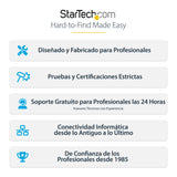 StarTech.com Cable 1,8m USB-C a Mini DisplayPort - 4K 60Hz - Black - Adaptador USB 3.1 Tipo C a mDP Adaptadores de cable