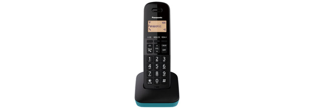 Panasonic KX-TGB310 Teléfono DECT Identificador de llamadas Negro, Azul, Terminal inalámbrico