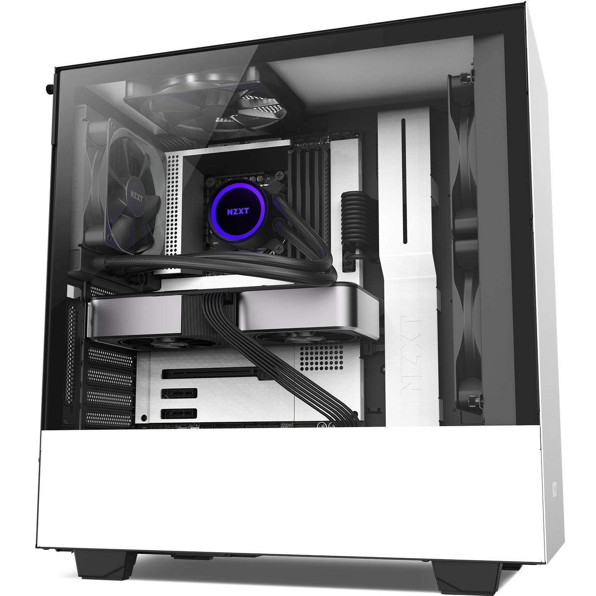 NZXT Kraken 240 RGB Procesador Refrigerador de líquidos todo en uno 12 cm Negro 1 pieza(s)