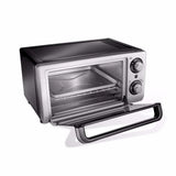 Oster TSSTTV10LTB 10 L 1000 W Acero inoxidable, Independiente, Giratorio, 4 rebanada(s)
