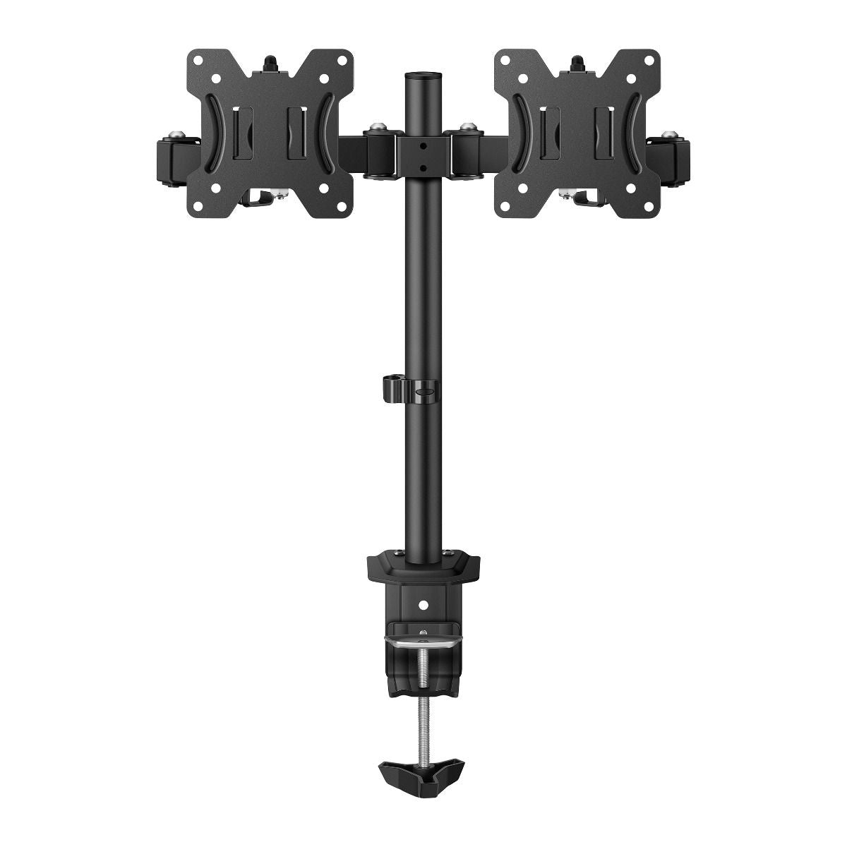 STEREN STV215 - Soporte de Escritorio para 2 Monitores de Hasta 32 Pulgadas /Estándar VESA: 75x75/ 100x100/ Ajuste Incli