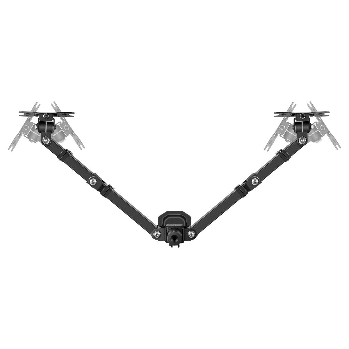 STEREN STV215 - Soporte de Escritorio para 2 Monitores de Hasta 32 Pulgadas /Estándar VESA: 75x75/ 100x100/ Ajuste Incli