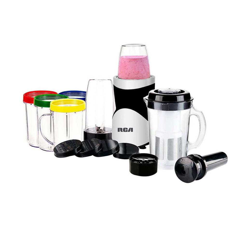 RCA RC-3198 procesador de alimentos 380 W Negro, Plata, Polipropileno (PP), Acero inoxidable, 120 V